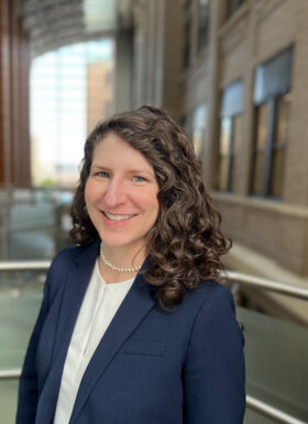 Portrait of Alison Huckenpahler, MD, PhD